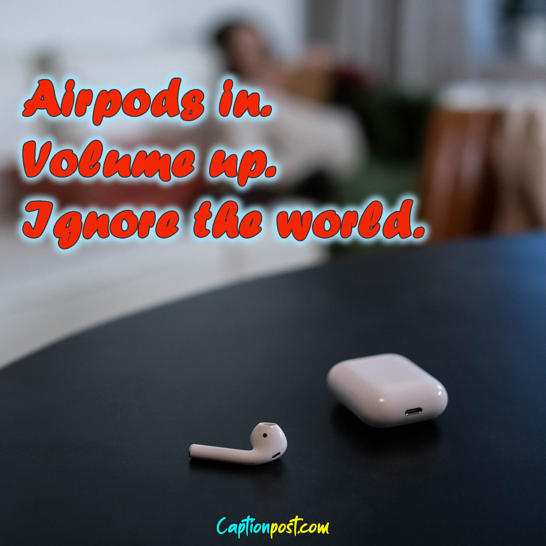 Catchy Airpods Captions For Instagram Captionpost