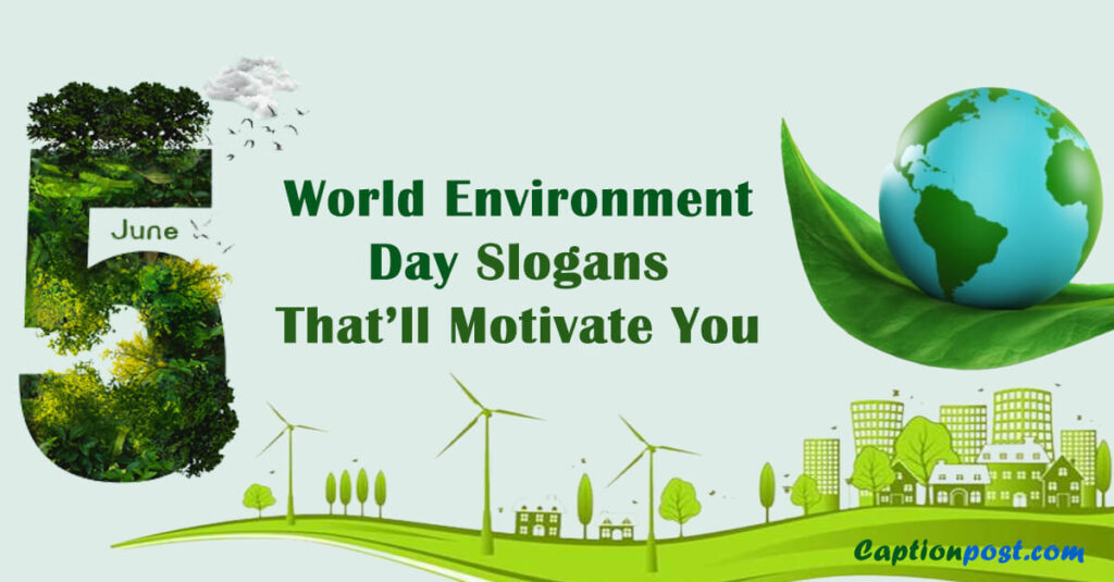 World Environment Day Slogans That’ll Motivate You - Captionpost