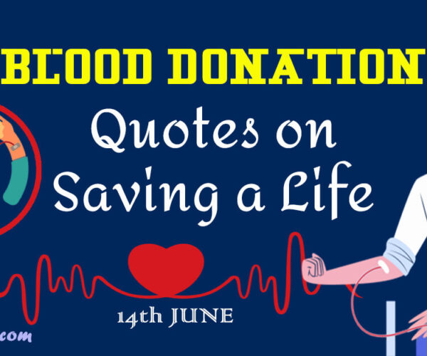 Blood Donation Quotes on Saving a Life