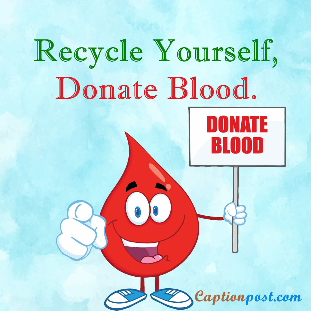 70+ Catchy Blood Donation Slogans & Sayings - Captionpost