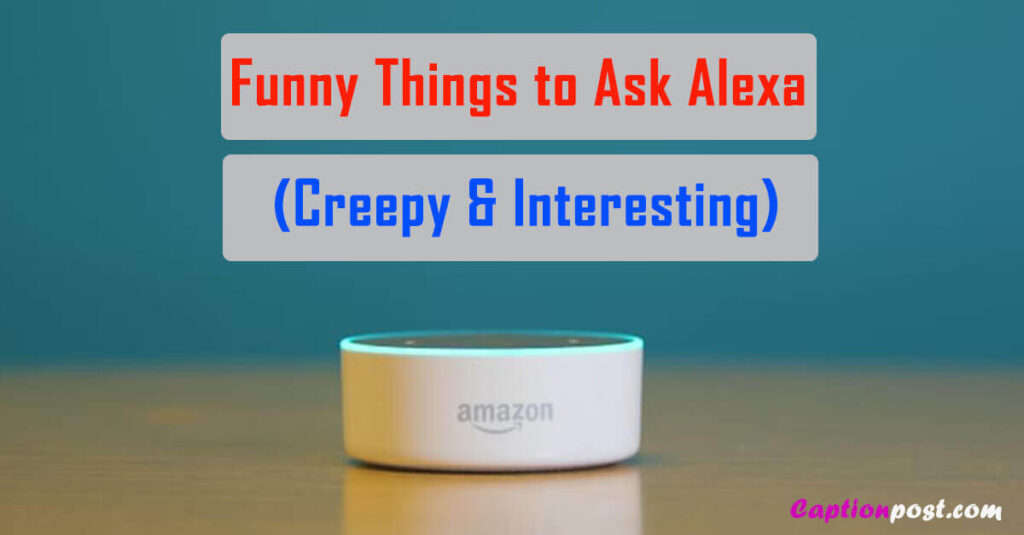 Funny Things to Ask Alexa (Creepy & Interesting) Captionpost