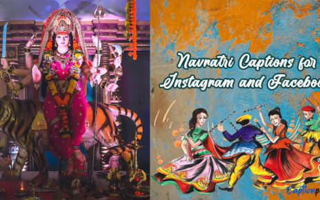 Navratri Captions for Instagram and Facebook