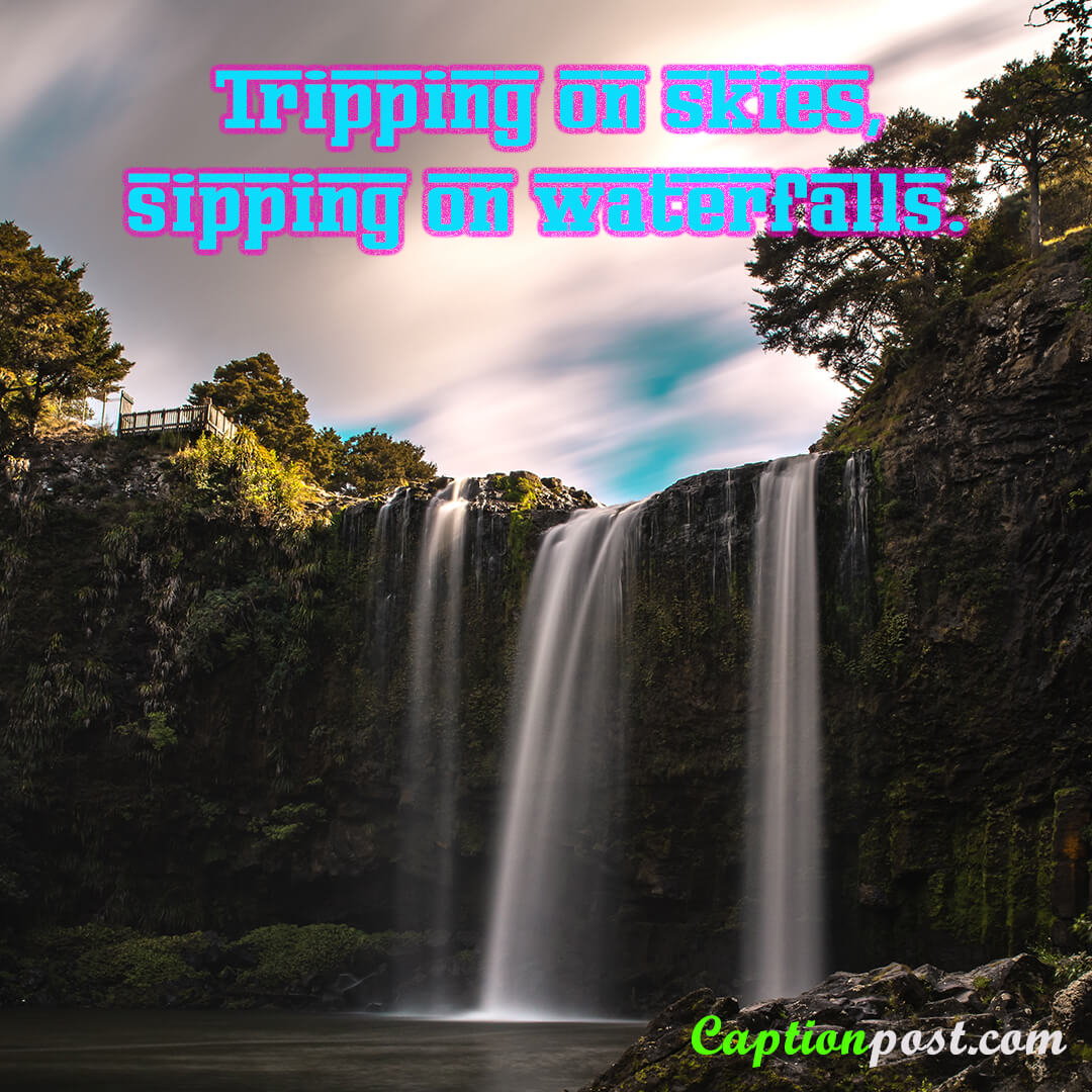 Waterfall Captions to Inspire Nature Lovers Captionpost
