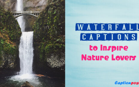 Waterfall Captions to Inspire Nature Lovers