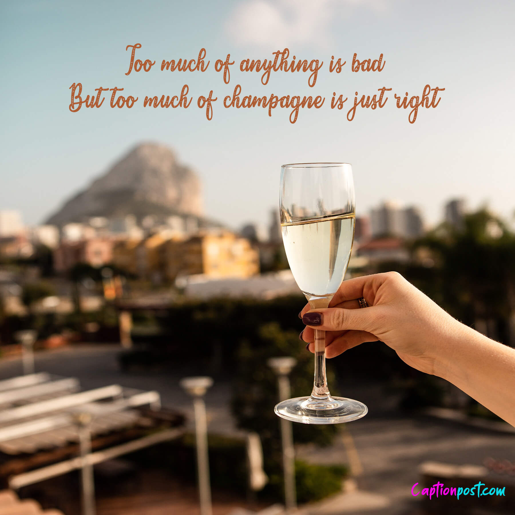 BEST Champagne Captions to Celebrate Special Occasions Captionpost