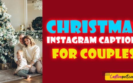 Christmas Instagram Captions for Couples