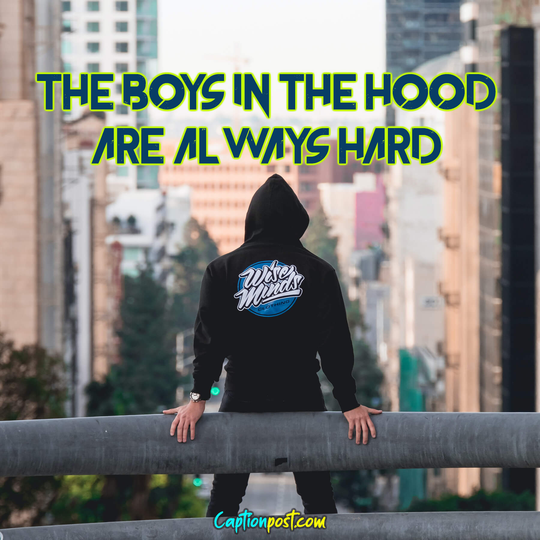 Stylish HOODIE Instagram Captions for HOOD Pics Captionpost