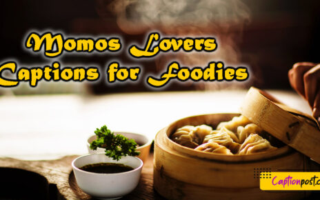 Momos Lovers Captions for Foodies
