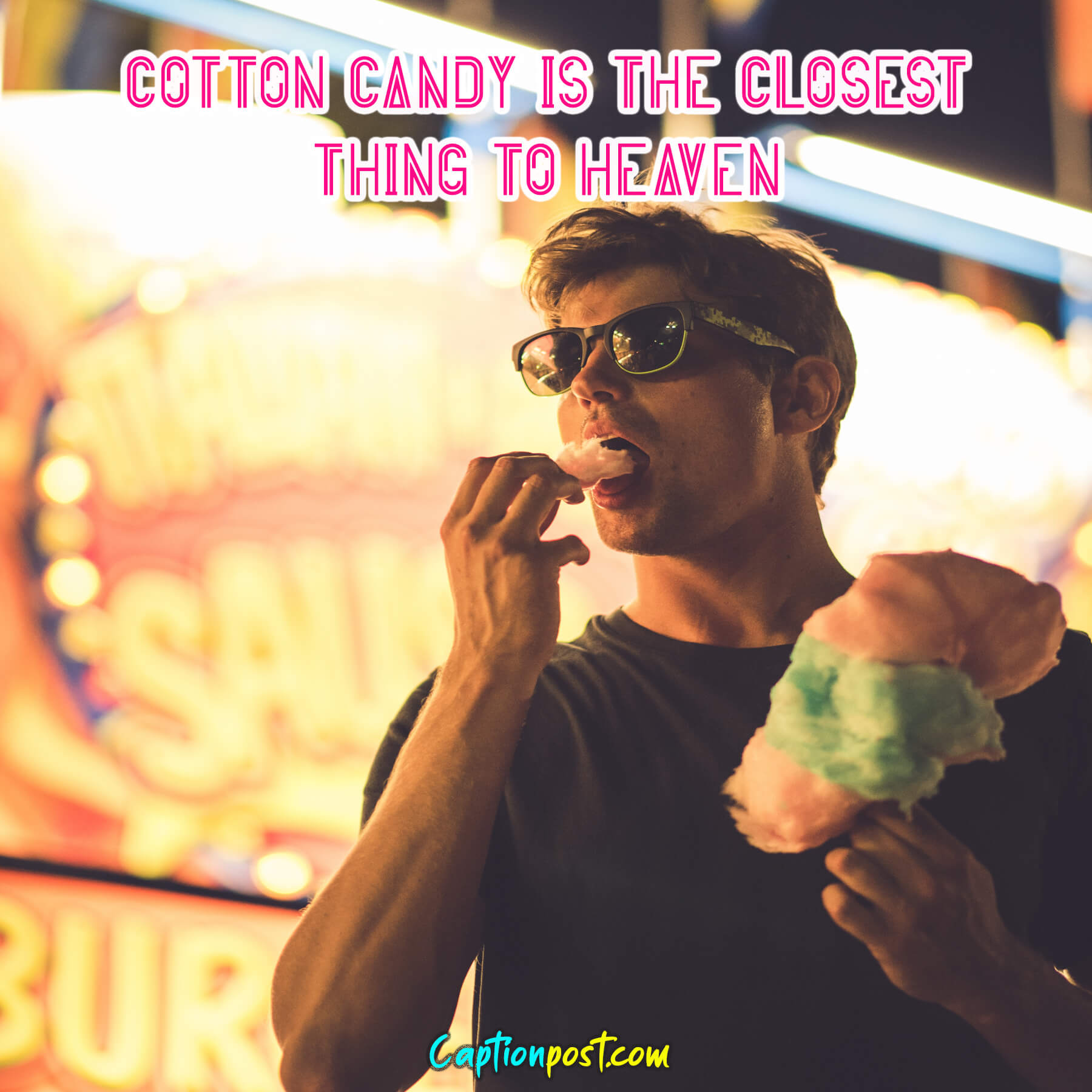 120+ Creative Cotton Candy Captions and Quotes Captionpost