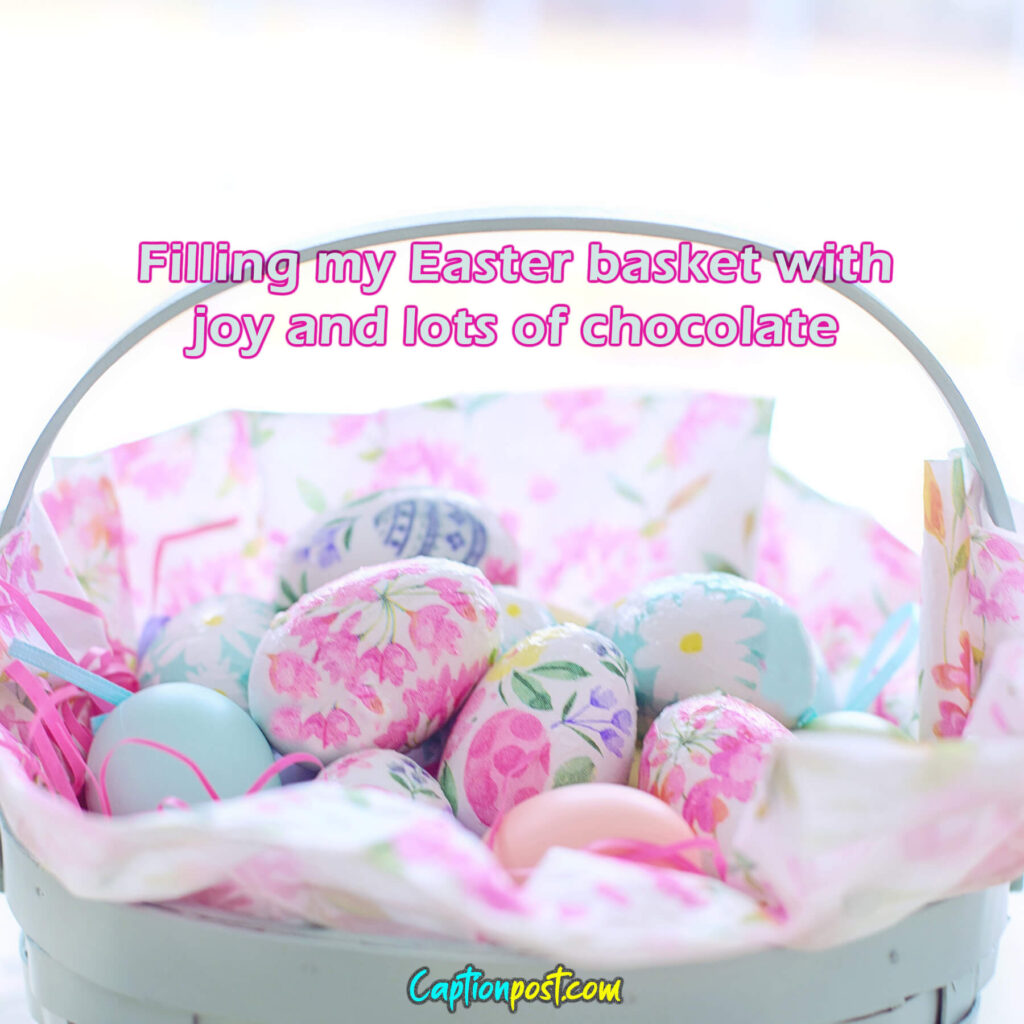 Cute Easter Captions For Instagram