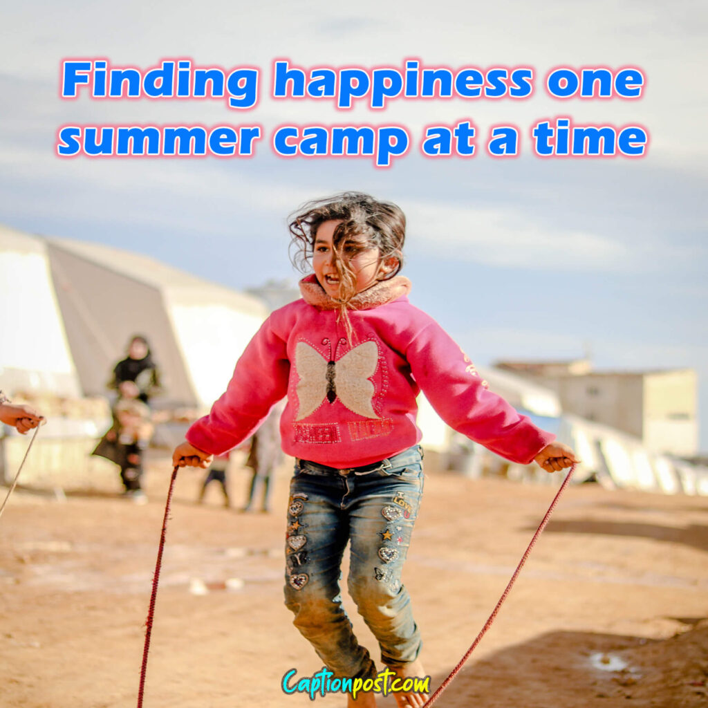 Funny Summer Camp Captions For Instagram