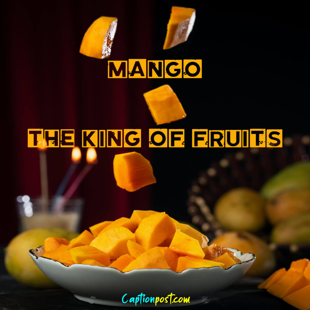 Short Caption For Mango