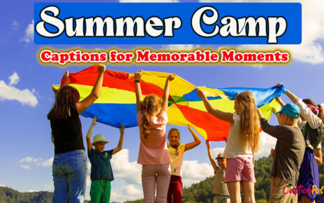 Summer Camp Captions for Memorable Moments