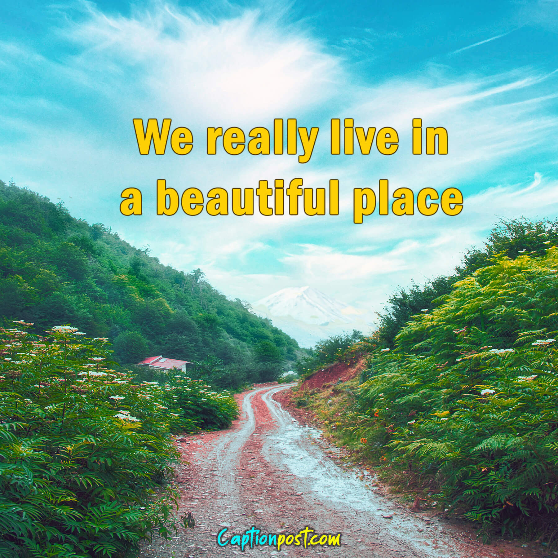 Instagram Captions for Village Beauty Captionpost