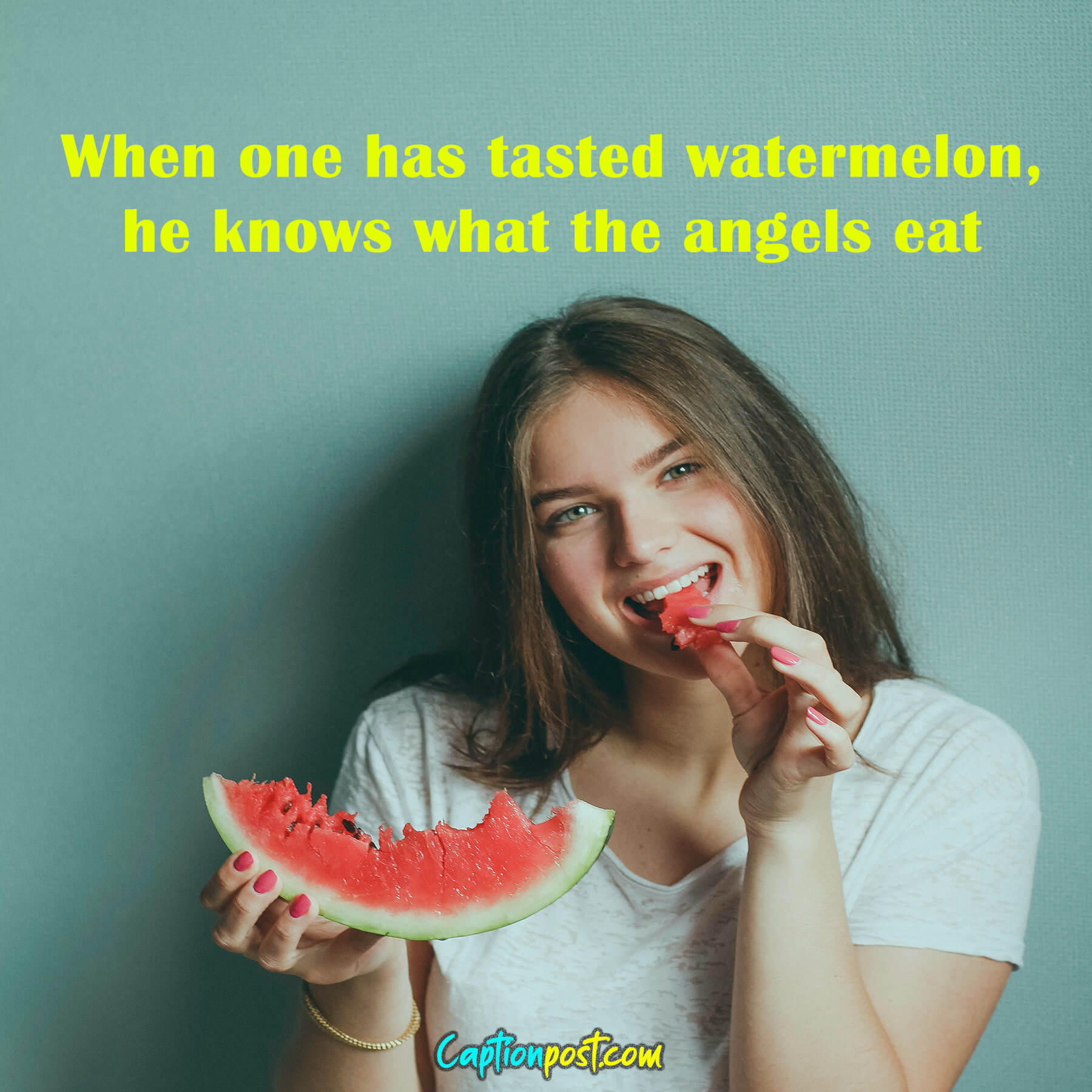 75+ Watermelon Captions For Instagram Captionpost