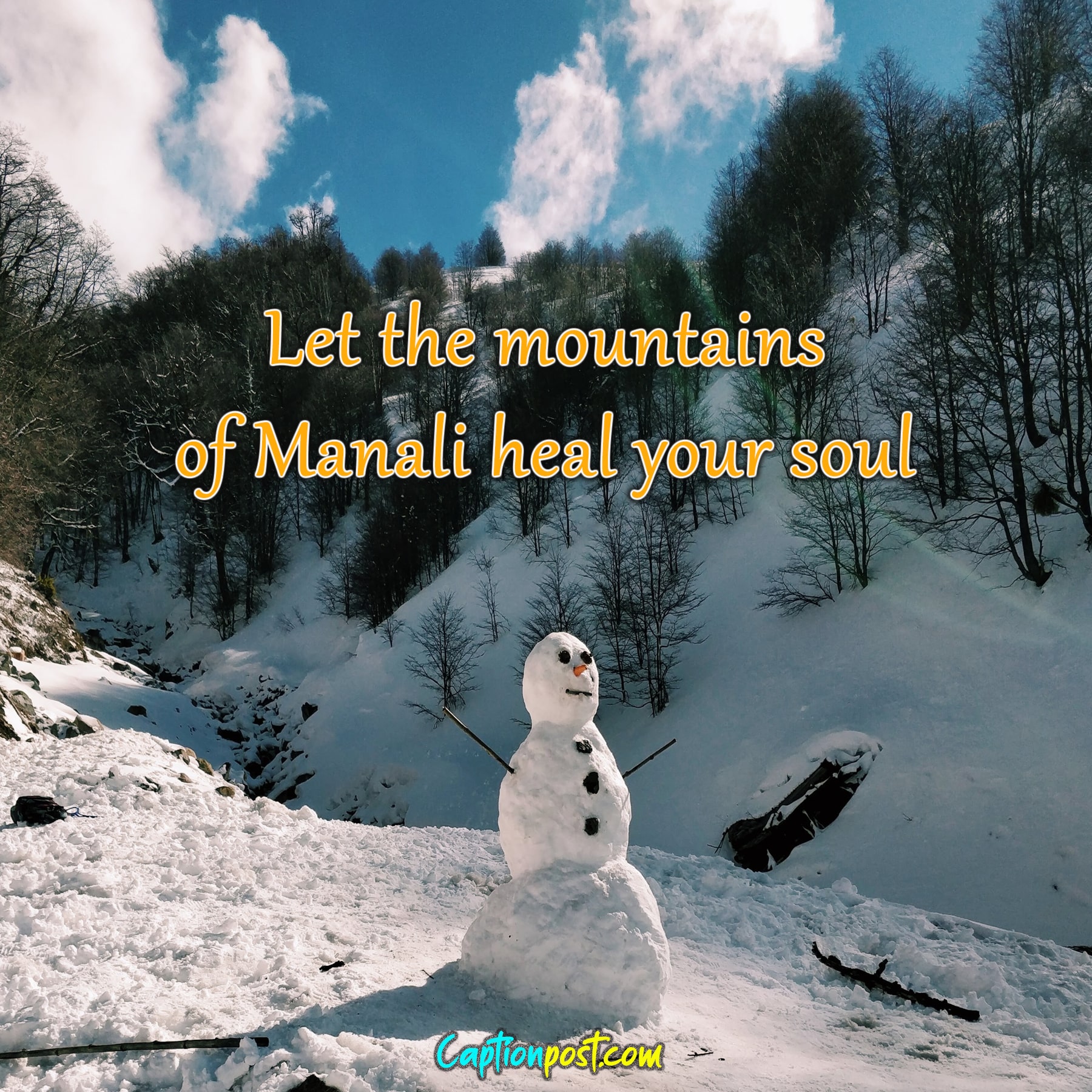 captions for manali trip with friends