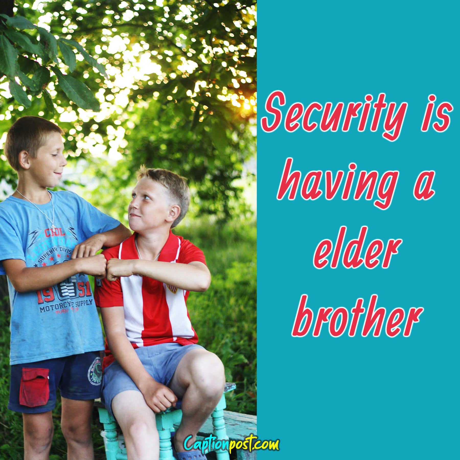 Brother Captions For Your Adorable Pics Together! Captionpost