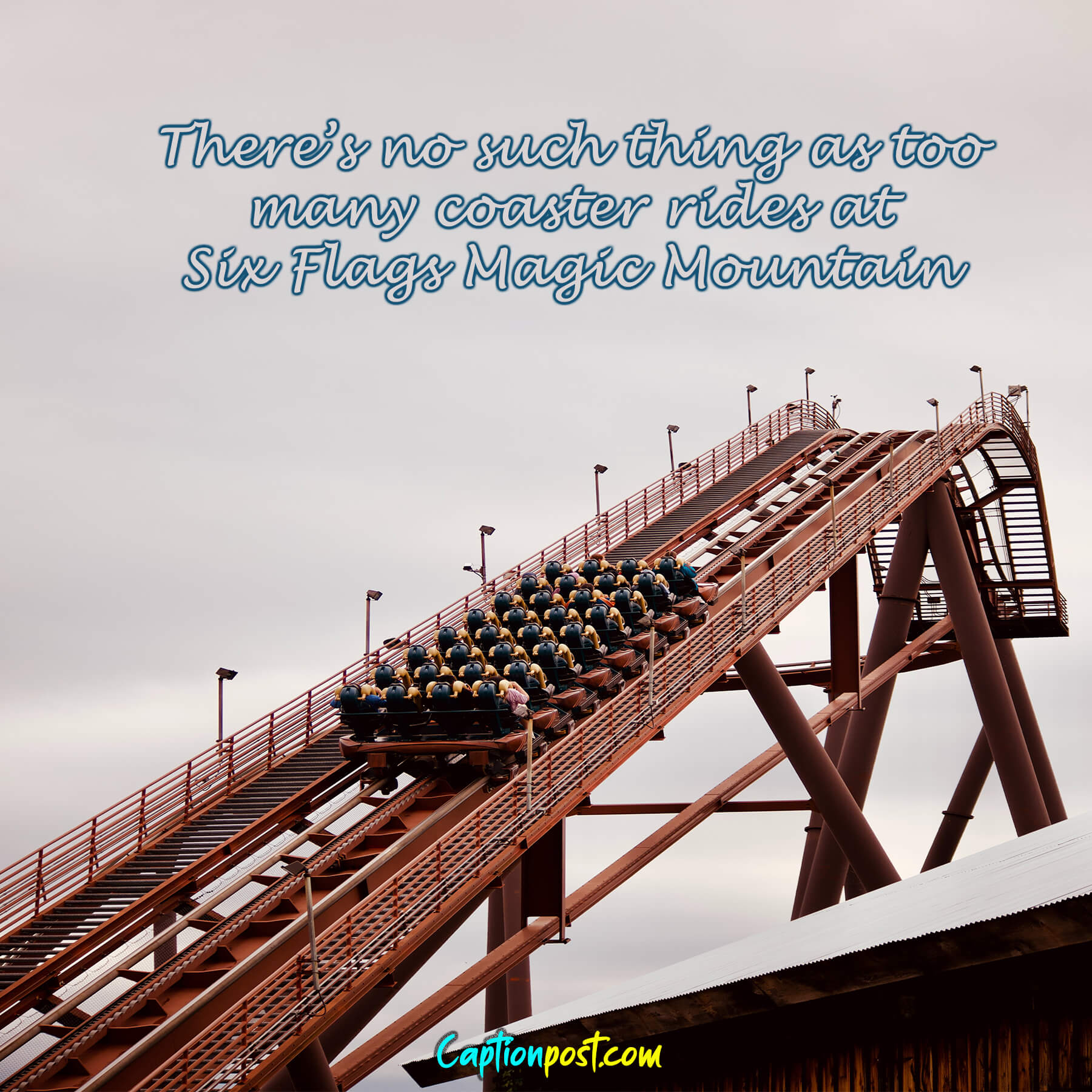 60+ Sensational Six Flags Captions for Instagram - Captionpost