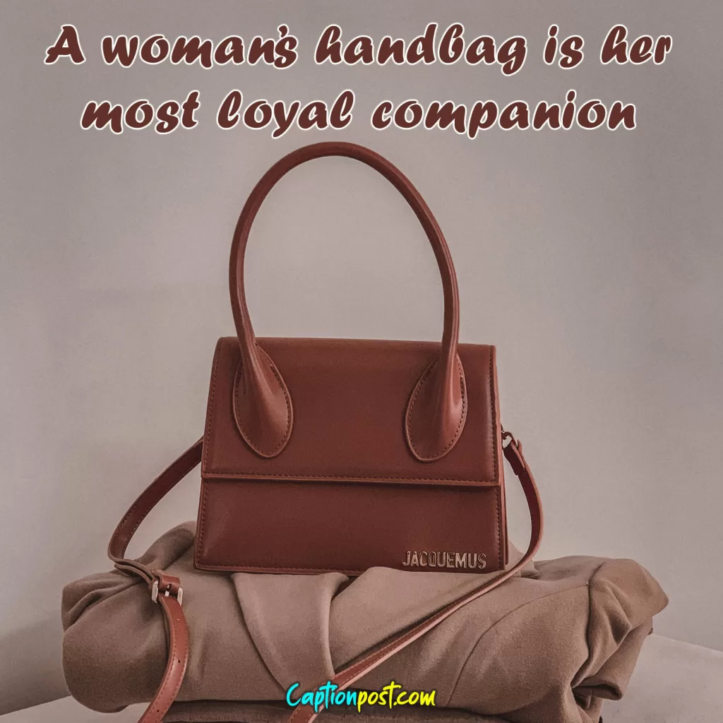 Luxury Handbag Captions For Instagram
