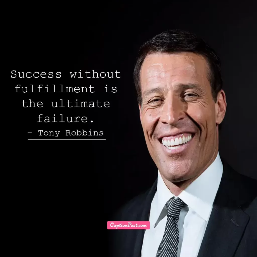Tony Robbins Quotes on Success