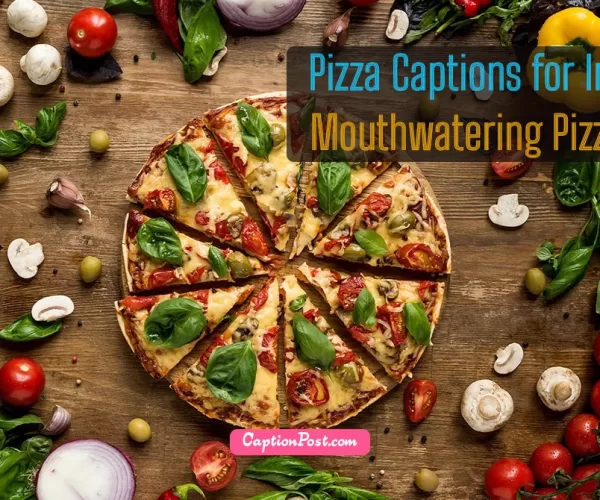 120+ Pizza Captions for Instagram Mouthwatering Pizza Photos