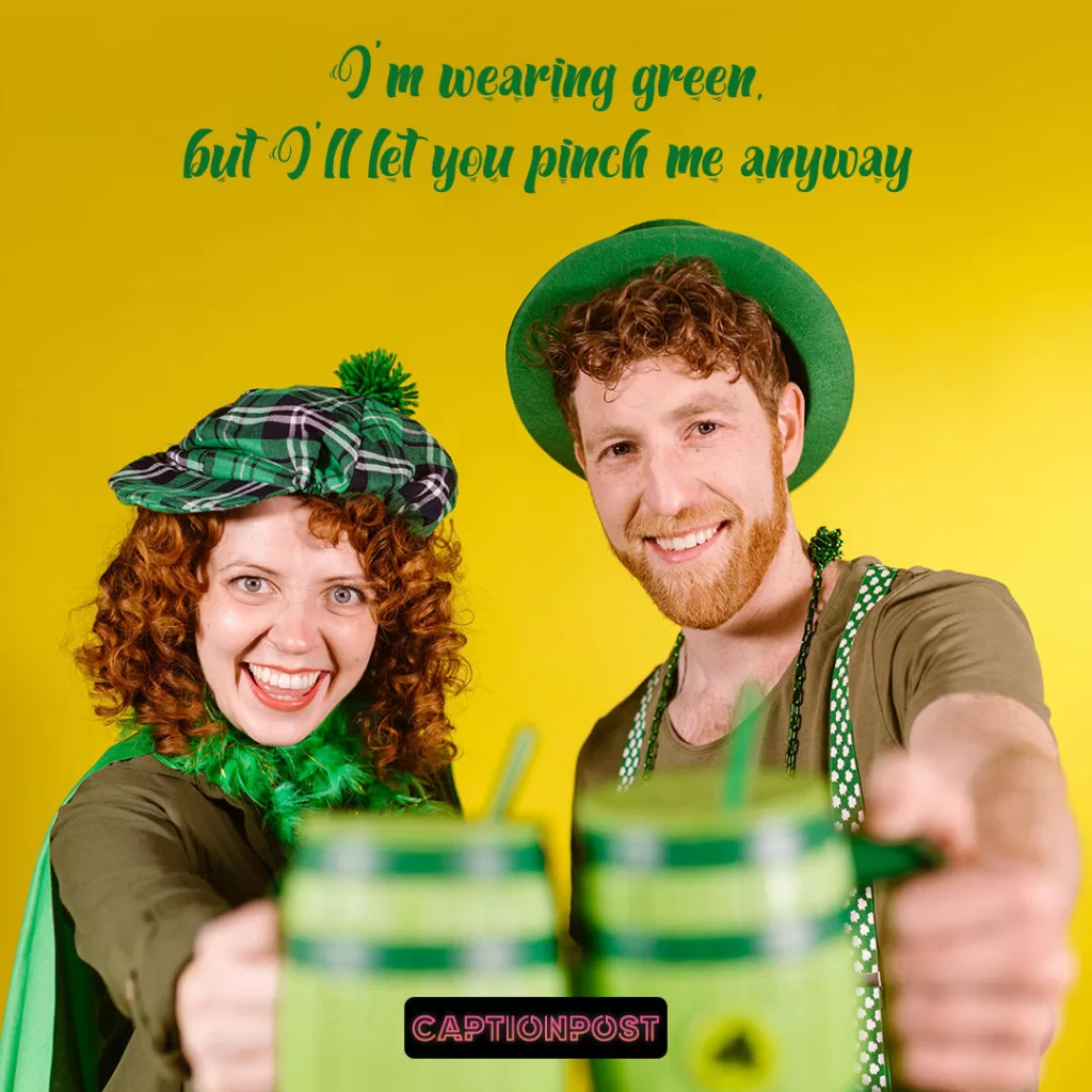 St Patrick’s Day Captions For Couples