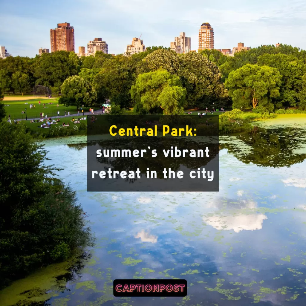 Best Central Park Captions For Instagram
