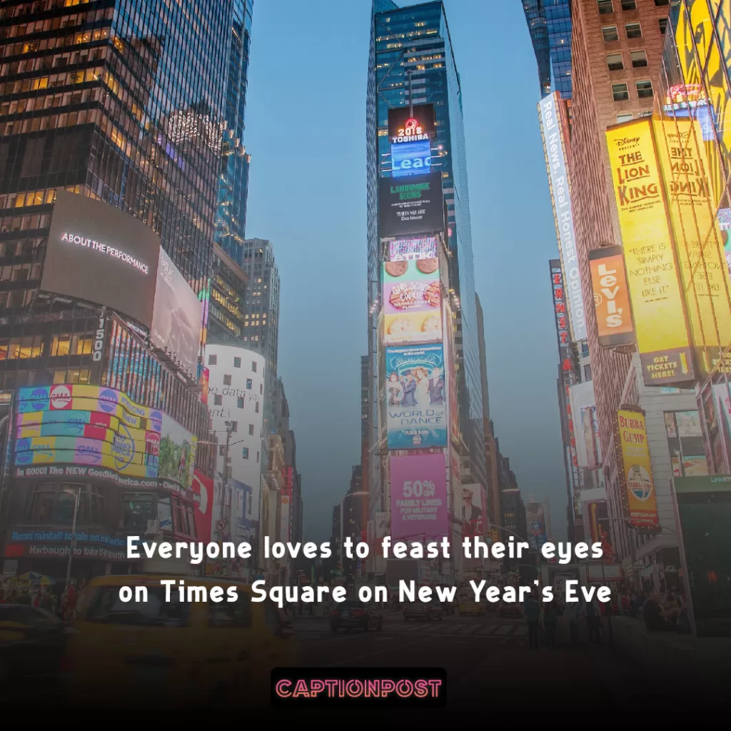 Clever Times Square Captions For Instagram